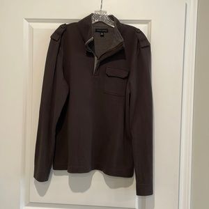 Banana Republic quarter zip sweater